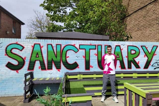 Adam Jaffri, a resident at Sanctuary Supported Living’s Victoria Road service, in Hartlepool, will be a batonbearer ahead of this month's Commonwealth Games.
