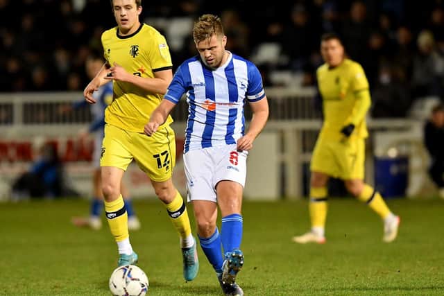 Nicky Featherstone is expected to return to the Hartlepool United side after being rested for the draw with Forest Green Rovers. Picture by FRANK REID