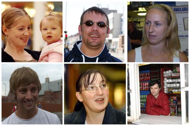 Some of the people who spoke their minds to the Hartlepool Mail in the Noughties.