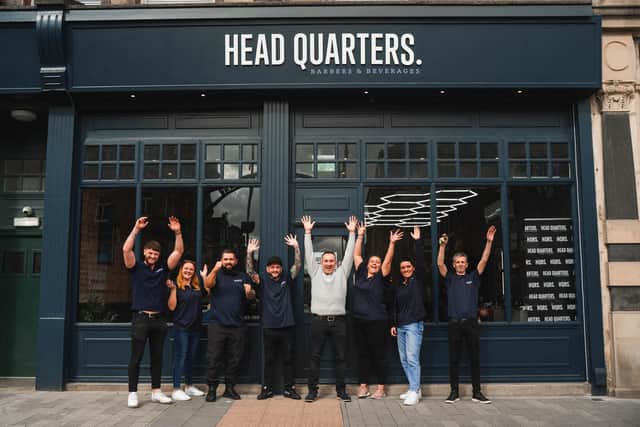 Head Quarters Barbers has finally opened its doors to the public and had a successful launch day on Saturday, March 16. Hartlepool United players even paid a special trip to get a pre-match trim.