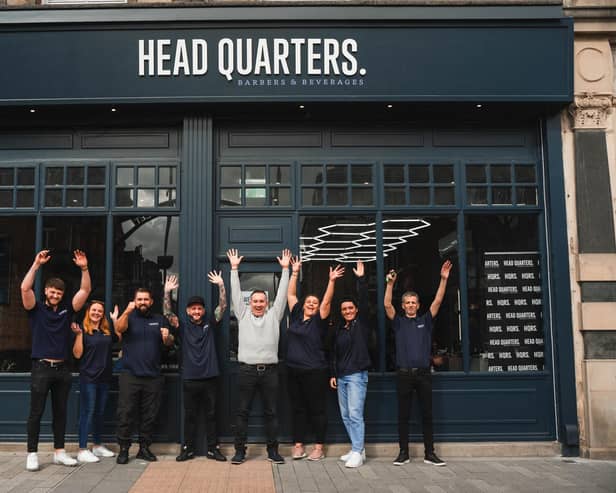 Head Quarters Barbers has finally opened its doors to the public and had a successful launch day on Saturday, March 16. Hartlepool United players even paid a special trip to get a pre-match trim.