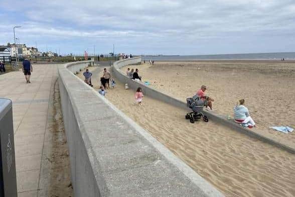 The incident took place on Saturday, July 9 at Seaton Carew.