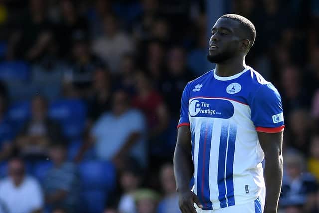 Hartlepool United were dumped out of the FA Cup in the fourth qualifying round against Chester.