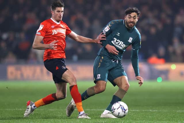 Matt Crooks will miss Middlesbrough's trip to West Bromwich Albion (Photo by Alex Pantling/Getty Images)
