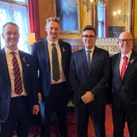 Hartlepool MP Jonathan Brash meets Prime Minister Andy Burnham to discuss fairer funding for emergency services