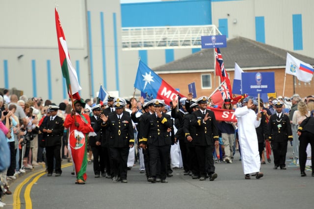 The parade snaked its way through the Marina area of Hartlepool. Did you get to enjoy it?
