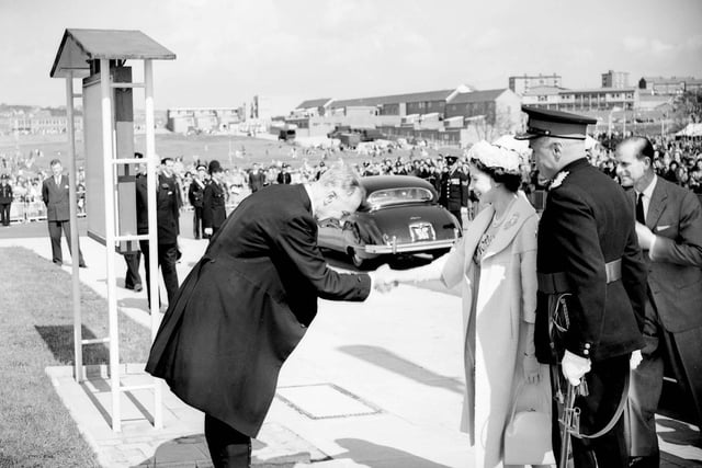 Her Majesty was pictured on a visit to Peterlee in 1960. Were you there?