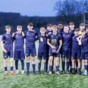 English Martyrs' Year 10 squad winning the Durham County Cup.