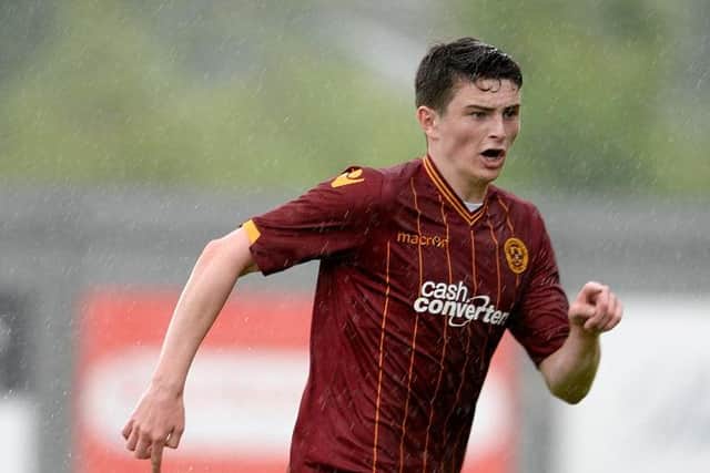 Jake Hastie was signed by Rangers in 2019 after impressing for Motherwell. (Photo by Christian Cooksey/Getty Images)