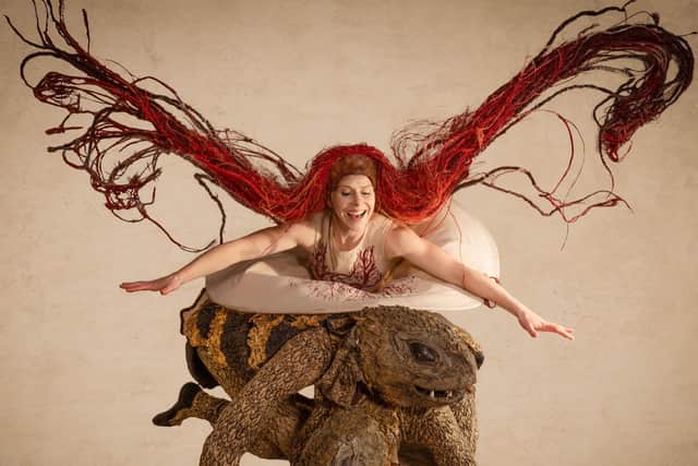 Natalie MacGillivray performs as Rapunzel. /Photo: Neil Ferry