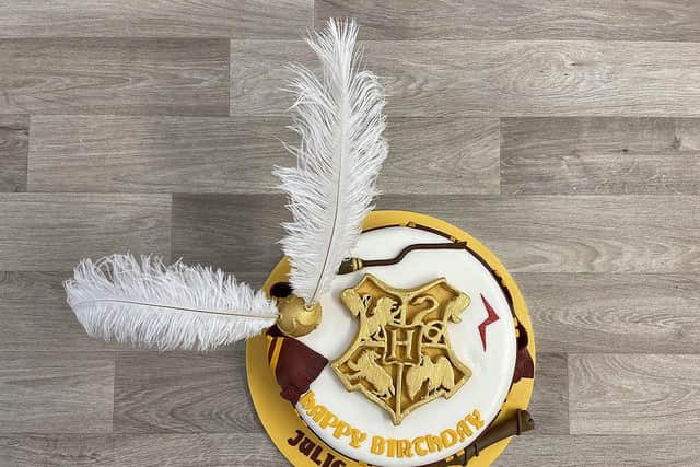 A Hogwarts birthday cake made by Josh "Cake King" Newton. Picture by FRANK REID
