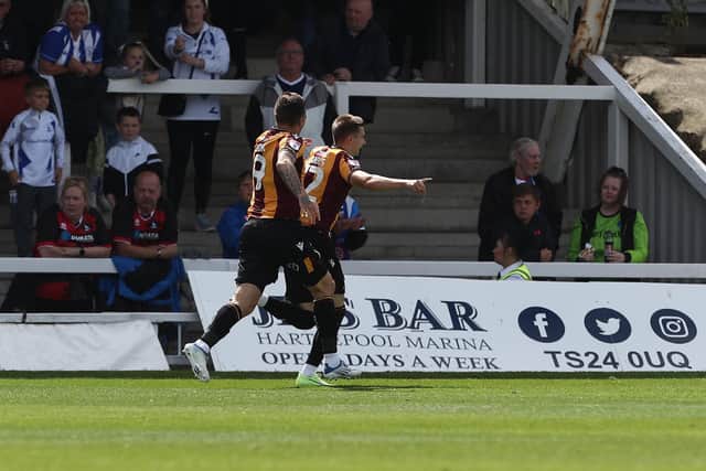 Scott Banks was one of a number of players Hartlepool United were interested in before his move to Bradford City. (Credit: Mark Fletcher | MI News)