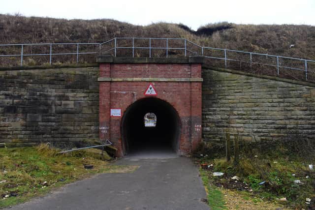 The Brus Tunnel, in Hartlepool, is one of the town's current arson hot spots.