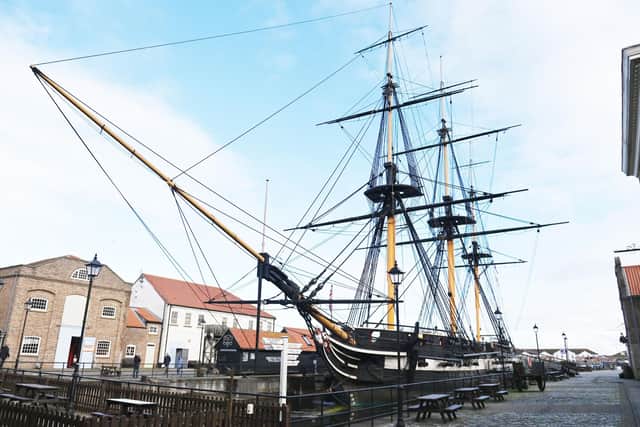 HMS Trincomalee berthed at National Museum of the Royal Navy. Picture by FRANK REID