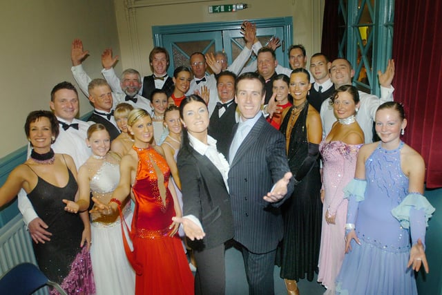 A touch of Strictly in Hartlepool. Here's Anton du Beke and Erin Boag pictured at a charity event in the Borough Hall. Were you there in 2006?