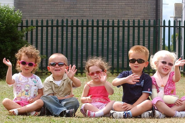 A shorts and shades day at the Positive Steps Nursery in Peterlee 16 years ago. Recognise anyone?