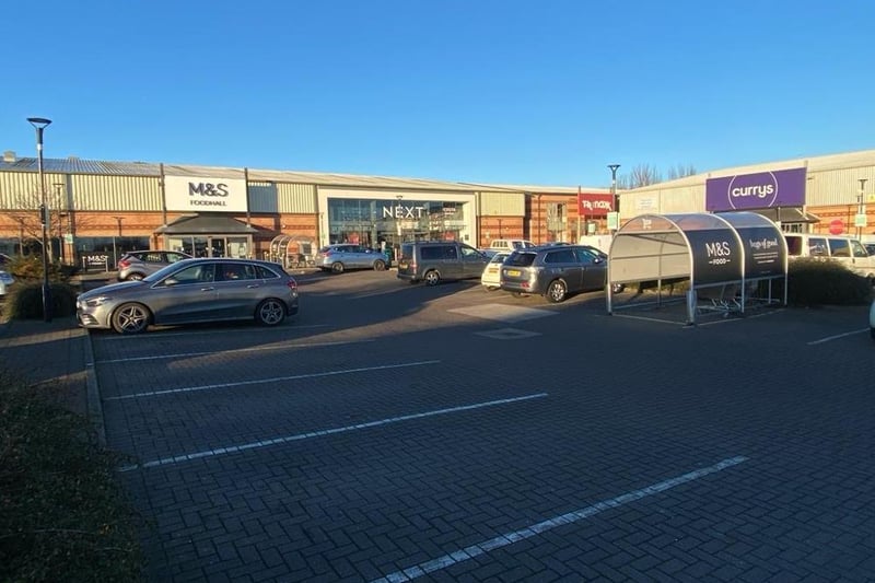 Anchor Retail Park was quiet early on Boxing Day morning