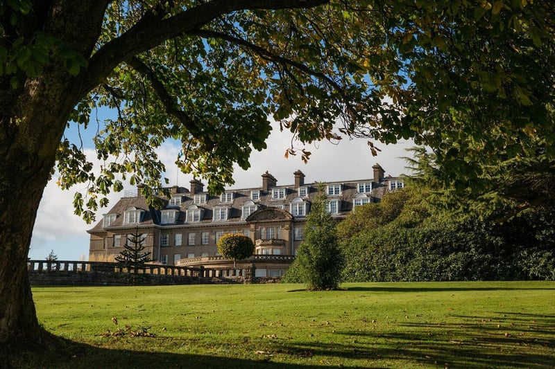 One of Scotland's most famous five star hotels, Gleneagles has 3 championship golf courses, along with a spa and falconry school.