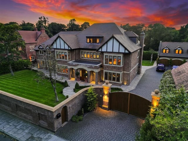 This detached home in Hartlepool has seven bedrooms, five bathrooms and is currently on the market for £1.95m.