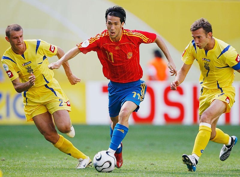 Playing Spain in 2006 was no easy task at the best of times - let alone if you'd had barely any shut eye the night before. Ukraine found that out to their detriment at the German World Cup, when they were dismantled 4-0 in a game that could justifiably be labelled a "drubbing". The Ukrainians' excuse for their shambolic display that day? A sleepless night prior to the game thanks in large part to some particularly noisy frogs that had taken up residence near their training camp. According to defender Vladislav Vashchuk, it go so bad that he and his teammates decided to go out in the middle of the night and hunt the rowdy amphibians "with sticks". Genuinely.  

(Photo by Clive Mason/Getty Images)