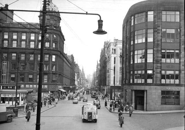 Buchanan Street from St Enochs Station 1960