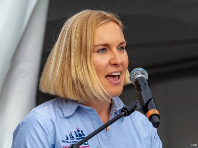 Hartlepool Tall Ships 2023 Race Director Magda Makowska.