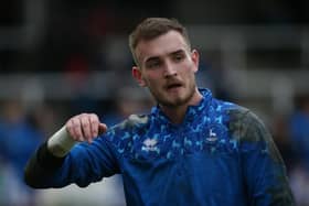 Hartlepool United goalkeeper Jakub Stolarczyk is confident Pools can turn their recent draws into wins. (Credit: Michael Driver | MI News)