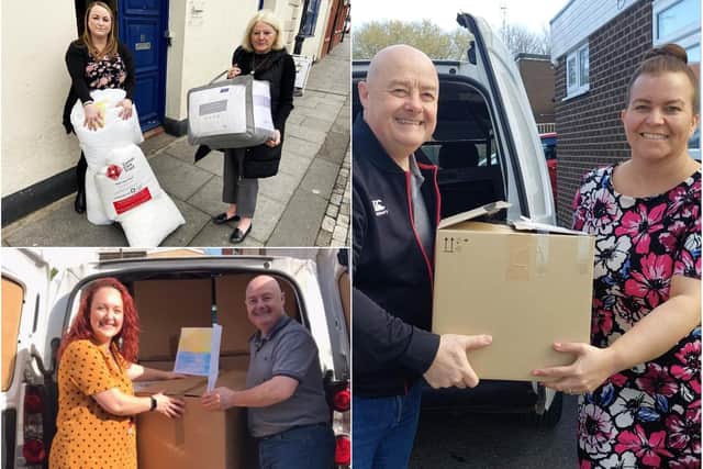 More donations pour in to Hogg Global Logistics, this time from schools across Hartlepool.