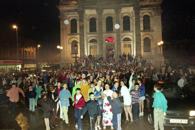 The Wesley welcomed many revellers during the 1990s to early 2000s after it was turned into a nightclub. This picture is of a disco night put on for teenagers in the late 90s.