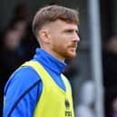 Jordan Cook made his first appearance for Hartlepool United in over 18 months in the goalless draw with Blyth Spartans. Picture by FRANK REID