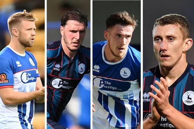 Several Hartlepool United players are out of contract in 2024.