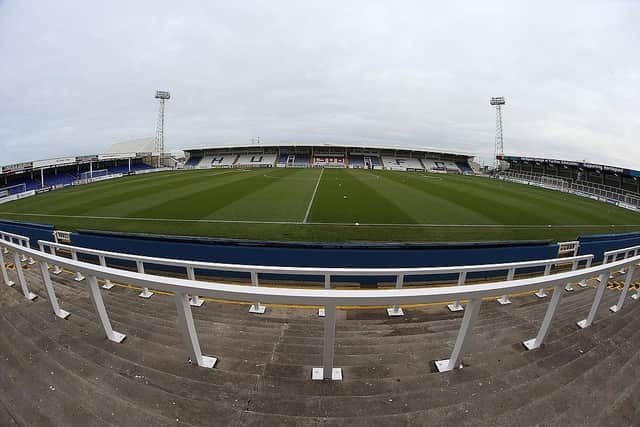 Hartlepool United's Victoria Park ground.