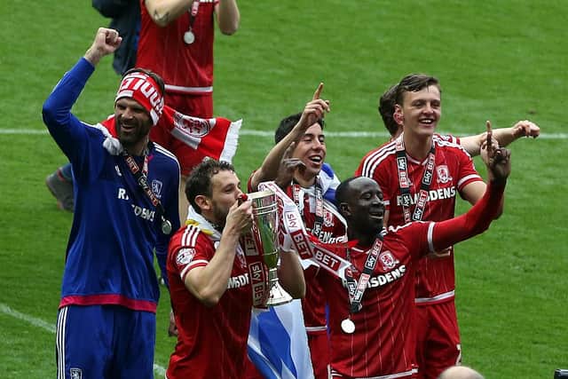 Middlesbrough won promotion from the Championship in 2016.