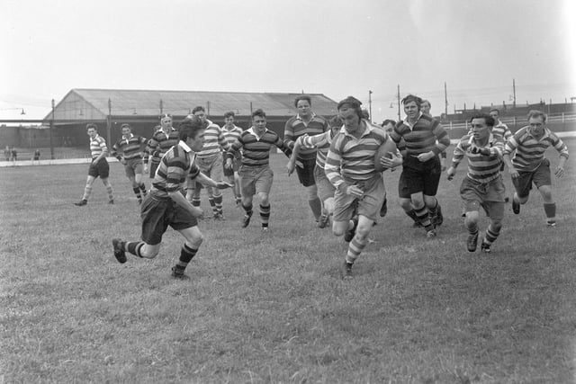 The days when rugby was played at the Greyhound Stadium. Which sport did you watch at the stadium.