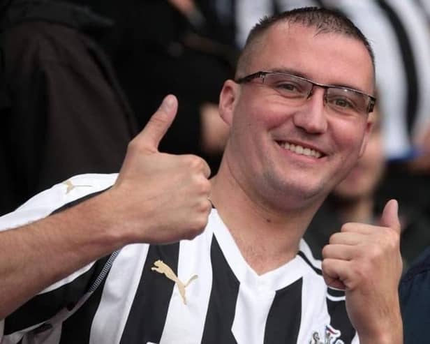 Danny was a huge Newcastle fan and could light up a room.