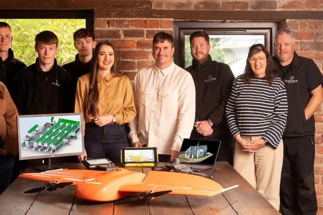 Gridmark Survey team, who are based in Castle Eden.