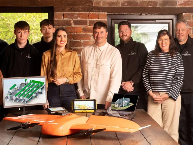 Gridmark Survey team, who are based in Castle Eden.