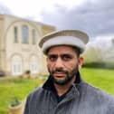 Muhammad Ahmad outside the Nasir Mosque in Hartlepool. Picture by FRANK REID