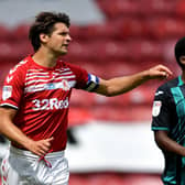 George Friend returned to Middlesbrough's starting XI for the visit of Swansea on Saturday.