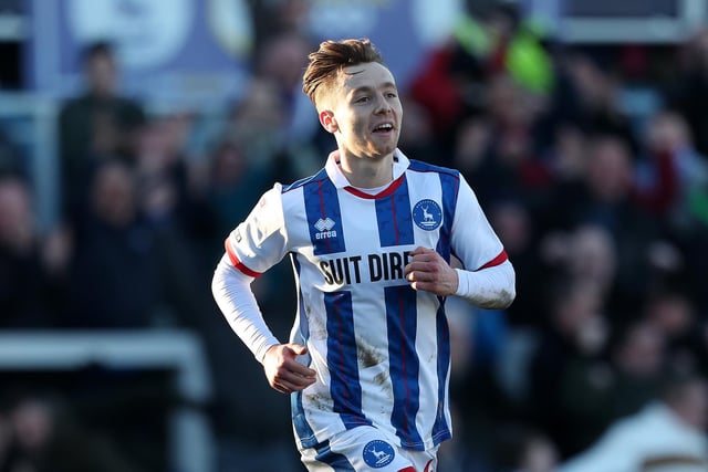 Kemp has enjoyed an excellent start to his Hartlepool loan spell and will be looking to add to his two goals against AFC Wimbledon. (Photo: Mark Fletcher | MI News)