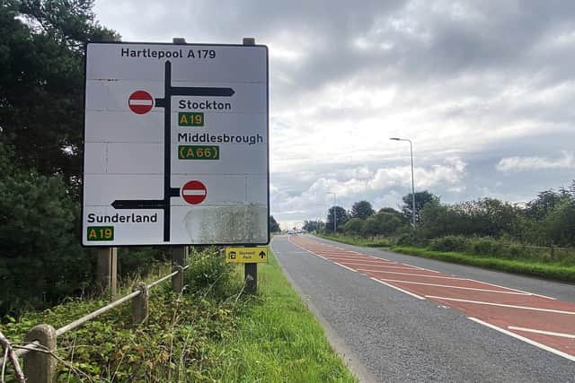 The A179 from Wingate junction with the A19 North and South. Picture by FRANK REID