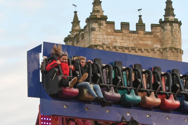 Visitors had plenty of rides to choose from