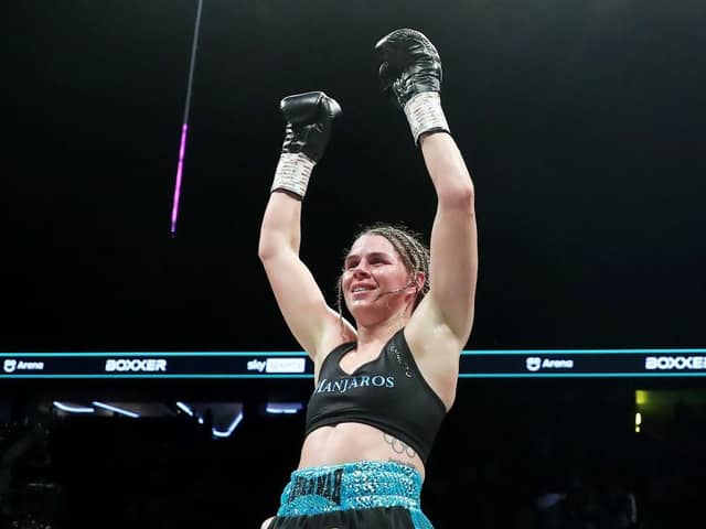 Savannah Marshall says she is ready to conquer a new mountain in the world of MMA. (Photo by Charlotte Tattersall/Getty Images)
