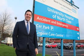 Ben Houchen says he would deliver a replacement hospital for the North Tees site.