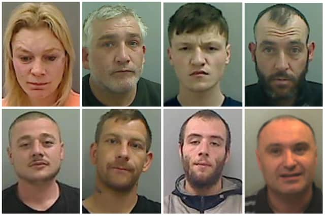 Just some of the criminals locked up recently who are either from Hartlepool or who have committed offences here.