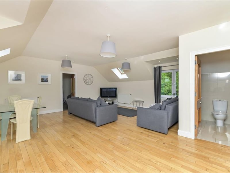 Annexe living area.