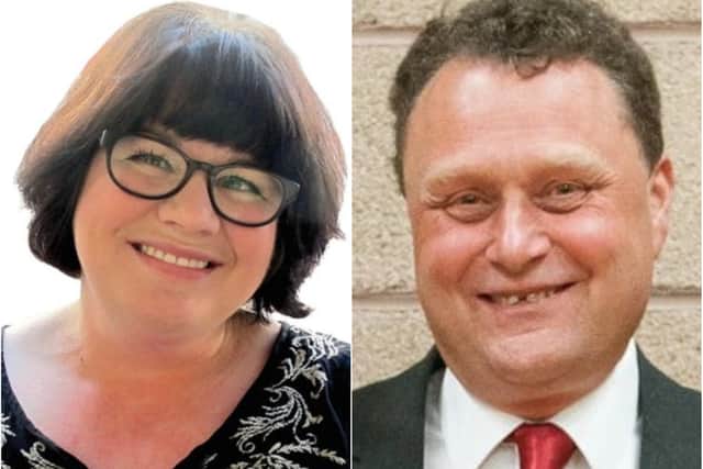 From left, Labour councillors Lesley Hamilton and Stephen Thomas have announced that they will not be seeking re-election at this May's Hartlepool Borough Council elections.