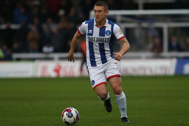 Ferguson moved back into the full-back role against Stockport and, like most, will be looking for an improved performance at Crawley. (Credit: Michael Driver | MI News)