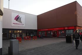 Only shops and businesses selling essential goods are operating in Hartlepool's Middleton Grange shopping centre. Picture by FRANK REID
