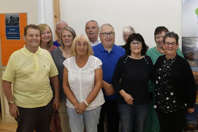 Members of The West View Advice and Resource Centre Cancer Support Group, in Hartlepool.